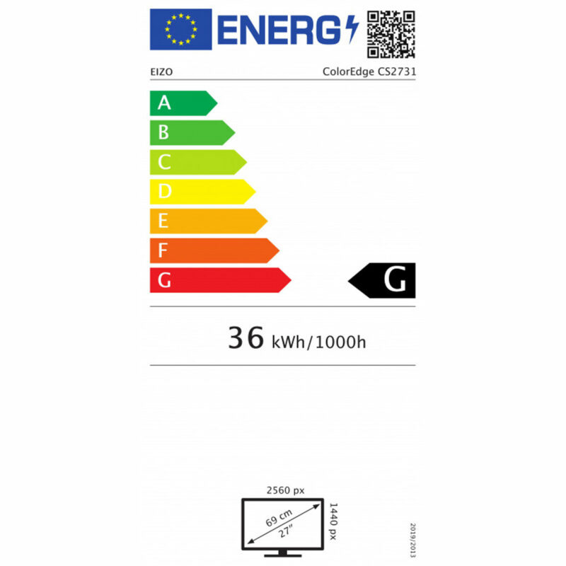 EIZO ColorEdge CS2731-BK display 27" 2560 x 1440 – Image 2