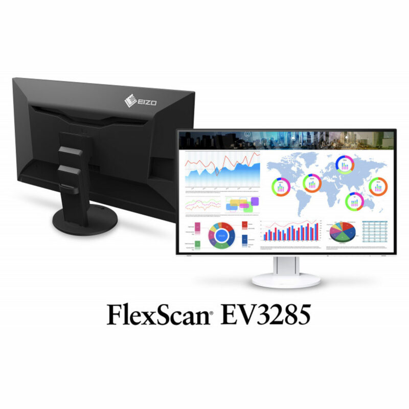 EIZO FlexScan EV3285-BK LED 31.5" 3840 x 2160 pixels 4K Ultra HD Noir – Image 6