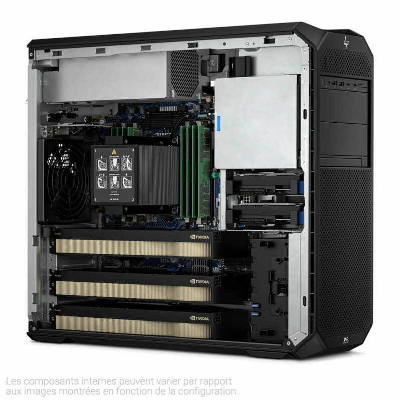 PC Workstation HP Z6 G5 Tour, Windows 11 Professionnel, Intel® Xeon® w5-3435X, 128 Go, 512Go SSD, 2 To SSD, 8 To HDD, RTX 5000 Ada – Image 4