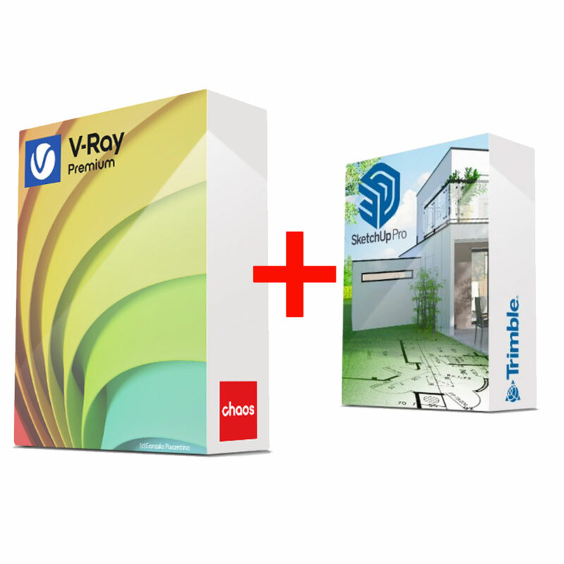 Pack Expert de Rendu et Design 3D - V-Ray Premium & SketchUp