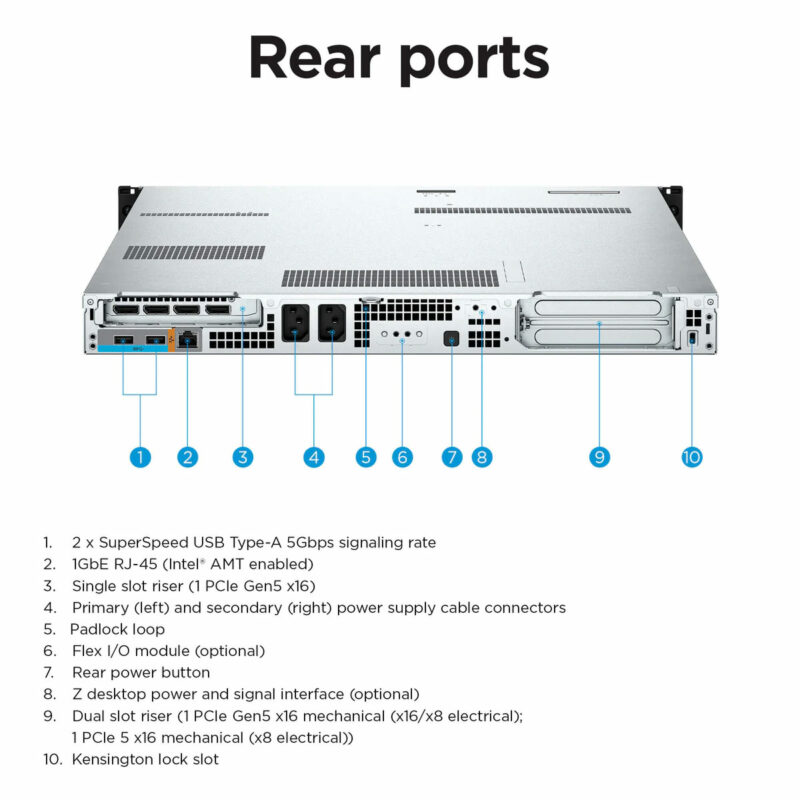 PC Workstation HP Z4 Rack G5, Windows 11 Professionnel, Intel® Xeon® w5-2465X, 64 Go, 2x 2 To Z Turbo SSD, RTX A4000 – Image 4