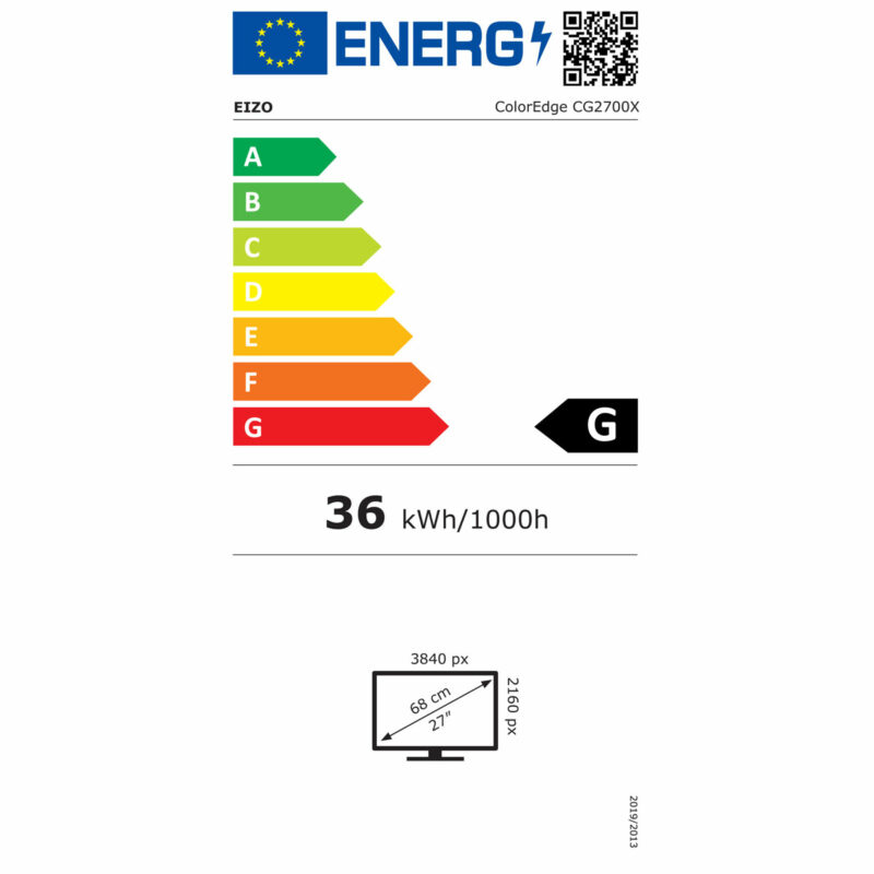 EIZO ColorEdge CG2700X display 27" 3840 x 2160 – Image 6