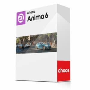 Boîte logiciel 3D Chaos Anima 6