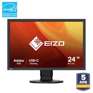 Moniteur EIZO 24 pouces avec USB-C et Adobe RGB.