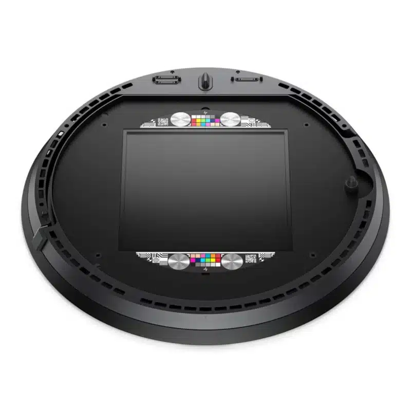 Vue de la plateforme de scan du scanner de textures HP Z Captis