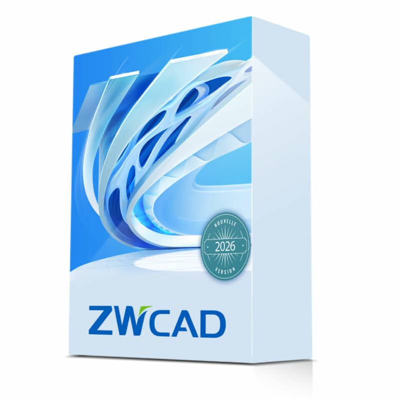 Boîte ZWCAD 2026 nouvelle version